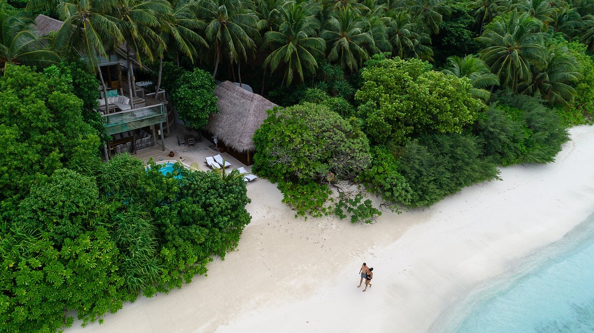 интерьер домов на Soneva Fushi Private Island Maldives